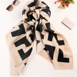 Scarf013off white