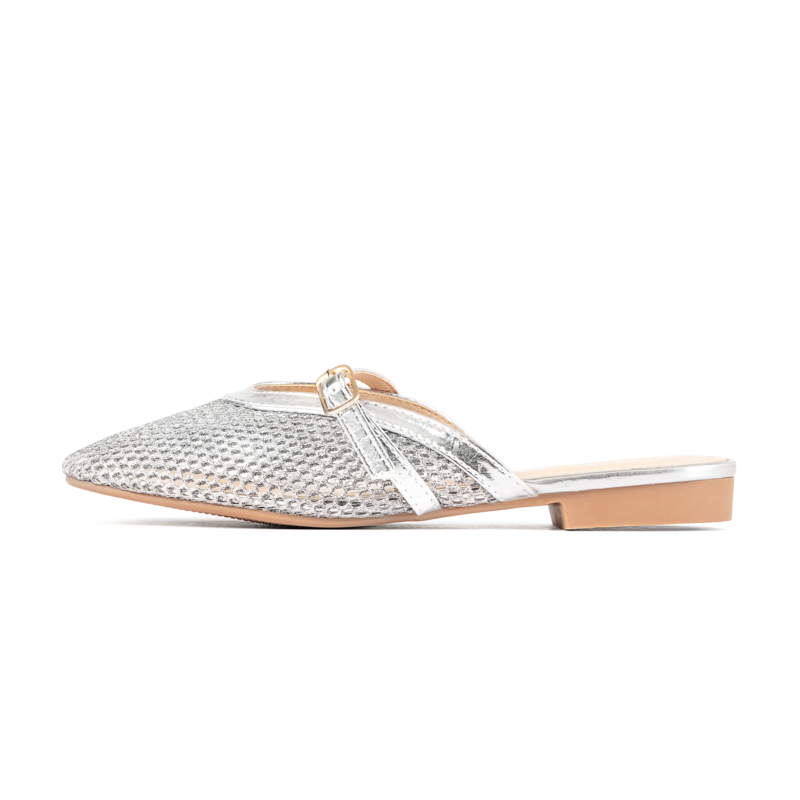Mesh Flat Mule